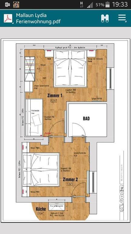 Apartmán Haus Lydia See Exteriér fotografie